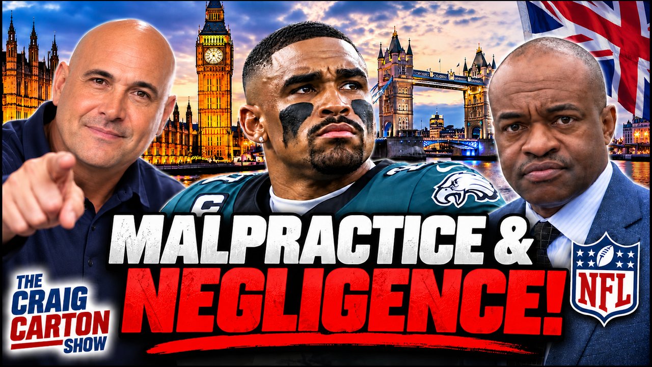 Former NFLPA Executive SLAMS NFL Amid Jalen Hurts' Blood Clot Controversy | The Craig Carton Show