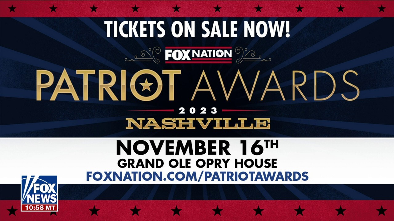 Tickets on sale for Fox Nation's 2023 Patriot Awards Fox News Video