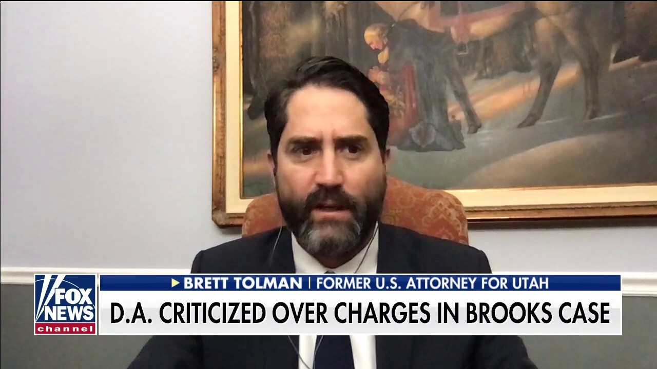 Fmr. US Atty Brett Tolman reacts after GA DA is criticized over charges in Brooks case