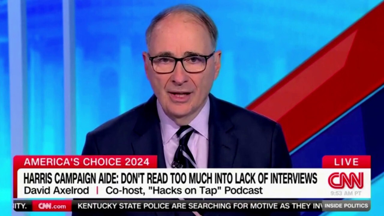 Axelrod calls for Harris to do more interviews: ‘Flood the zone’