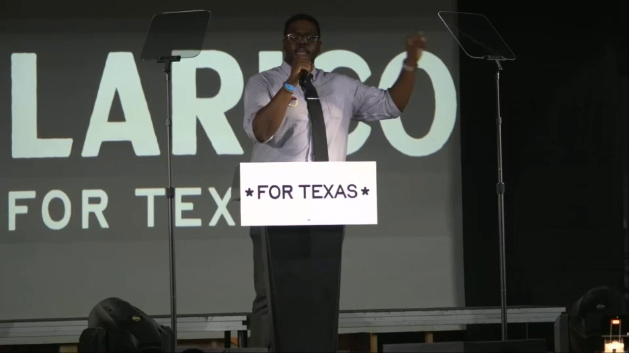 Texas House candidate calls for abolishing ICE at James Talarico Rally