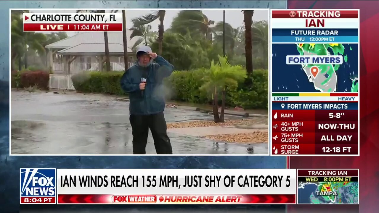 Reports from Florida where Hurricane Ian is set to make landfall