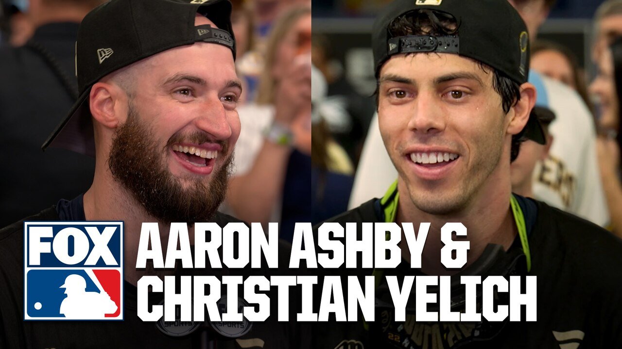 'This Is Everything You Dream Of' — Aaron Ashby &amp; Christian Yelich React to Brewers World Series Win