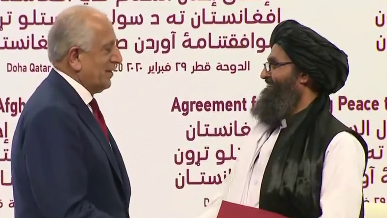 US signs historic peace deal with Taliban