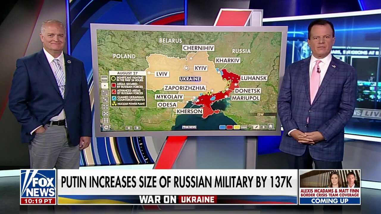Lt. Col. Danny Davis on Russia's war with Ukraine: 'Still a lot of risk for Ukrainian troops right now'