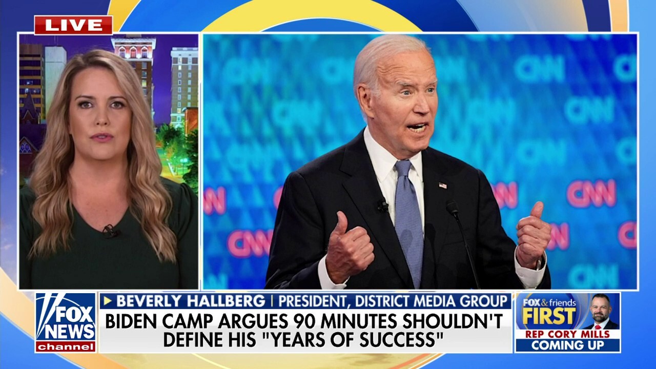 Independent Women’s Forum fellow Beverly Hallberg analyses pressure from the media and Democrats for President Biden to step down from 2024 ticket.