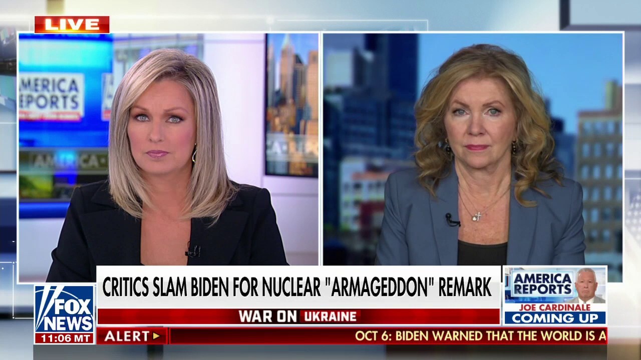 Marsha Blackburn blasts Biden's nuclear 'Armageddon' warning: World leaders see a 'very weak' president