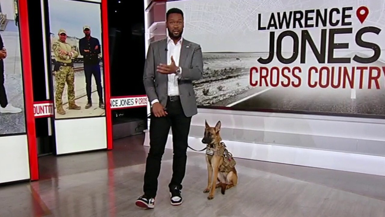 Lawrence Jones puts his dog Nala’s training to the test in New York City