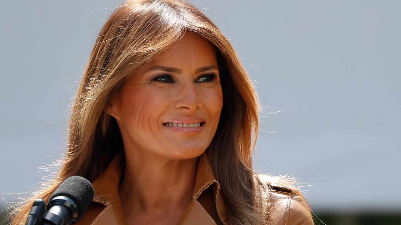 First lady sees surge in popularity numbers
