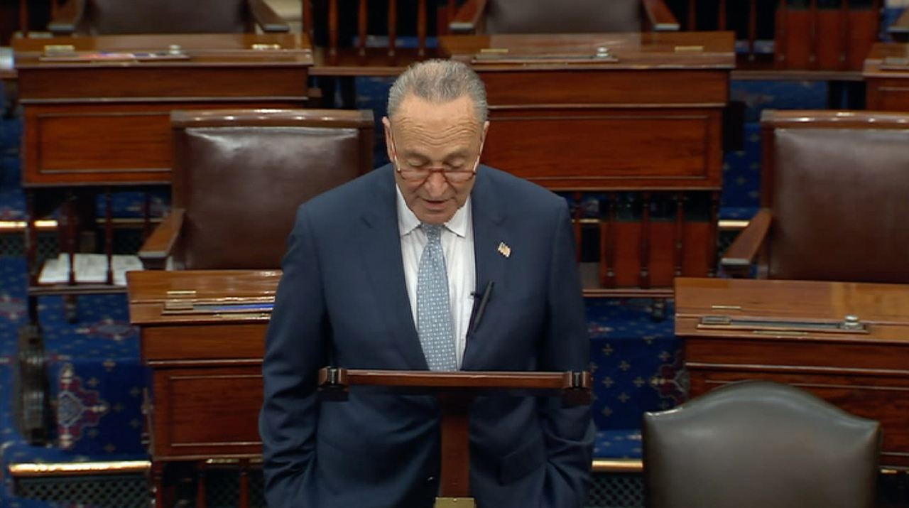 Schumer says coronavirus stimulus negotiations are at the 2 yard line