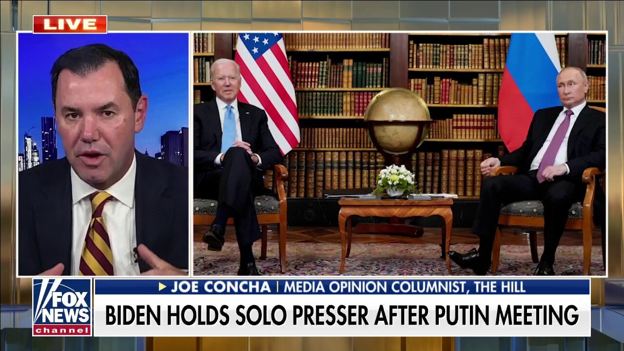 Joe Concha: Biden is ‘shielded’ from the press and can’t articulate without reading from notes verbatim