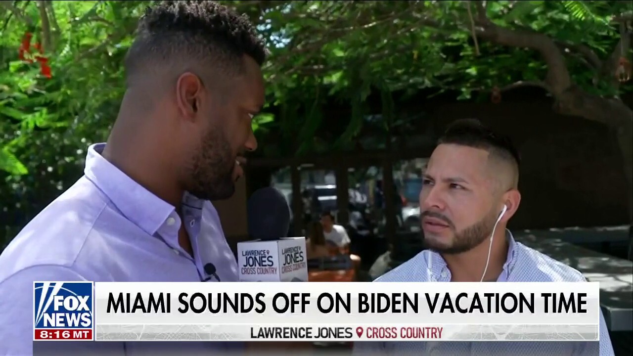Biden’s vacation time under scrutiny in Miami