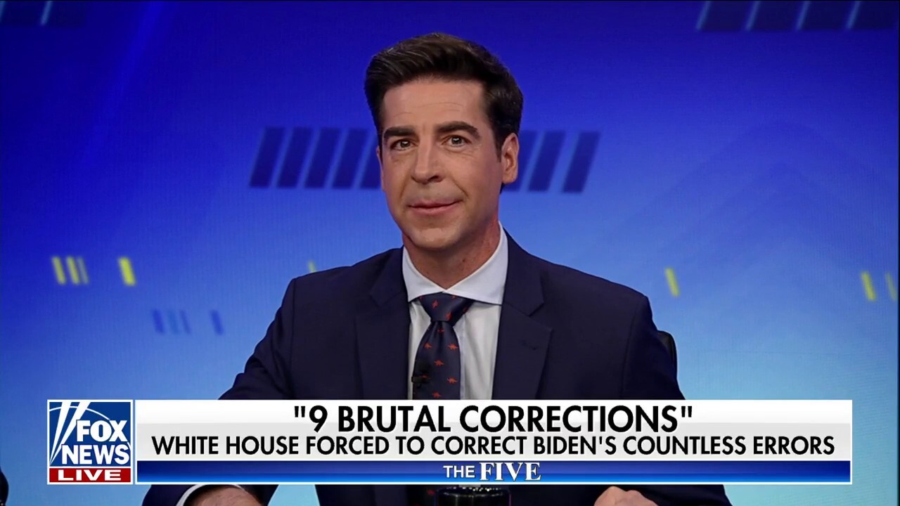  ‘The Five’: White House makes nine corrections to Biden’s NAACP speech