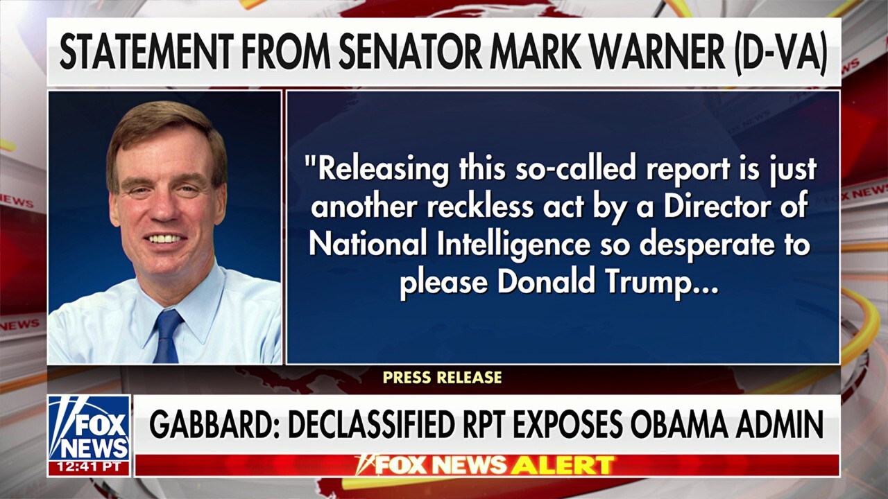 Tulsi Gabbard claims Obama administration officials worked to 'undermine' Trump after 2016 election