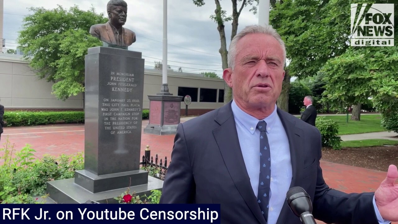 Democratic presidential candidate Robert F. Kennedy Jr. argues YouTube ‘wrong’ for removing interview over their vaccine misinformation policy