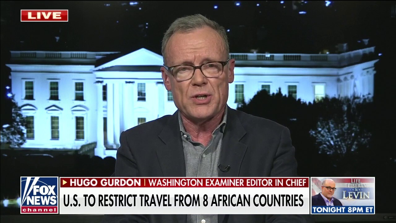 Hugo Gurdon blasts Biden's travel ban as 'covering up incompetence' amid fears over the omicron variant