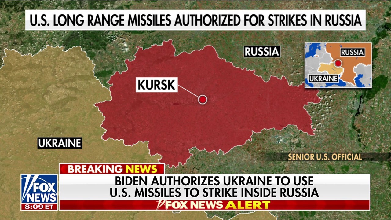 Fox News' Lucas Tomlinson provides details on President Biden's decision to authorize Ukraine to strike Russia with U.S. missiles as the G-20 Summit in Brazil is underway. 'Fox & Friends' co-hosts react.