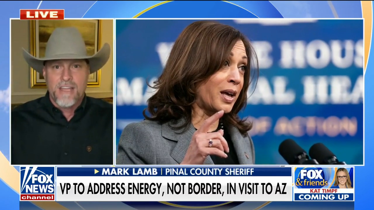 Kamala Harris angers Arizona officials by ignoring border on visit to state: 'Trying to hide the truth'