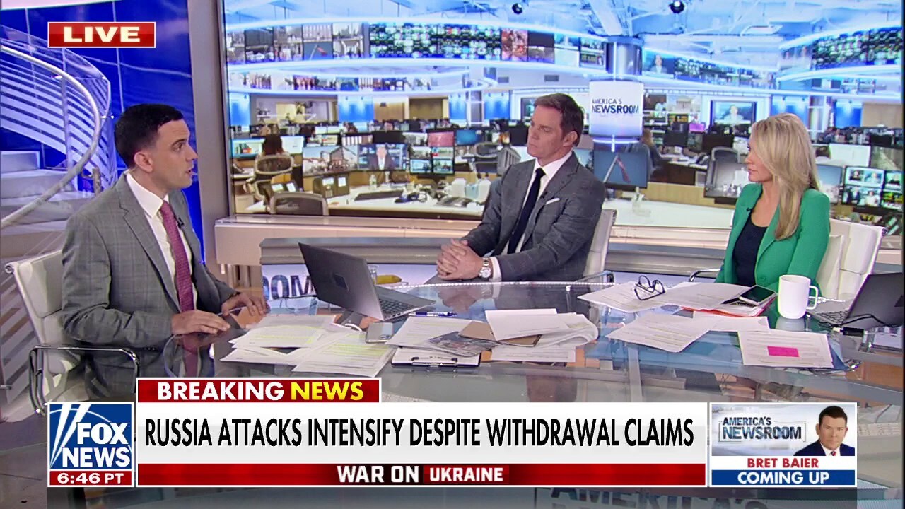 Fox News' Trey Yingst details Putin's assault on Ukraine as war continues