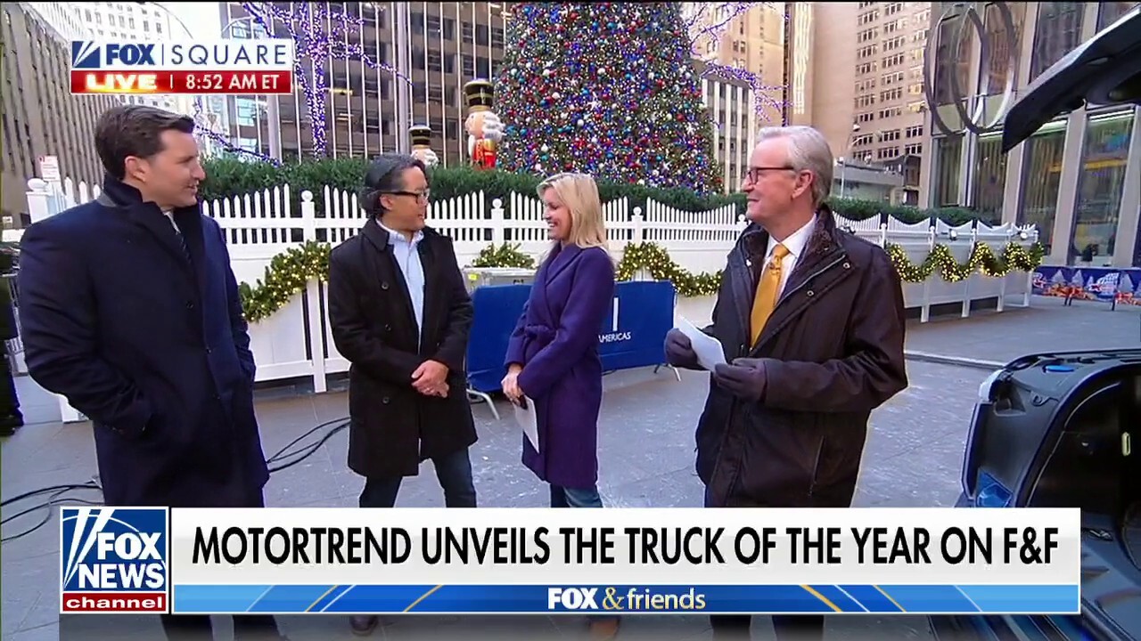 MotorTrend unveils Truck of the Year on 'Fox & Friends'