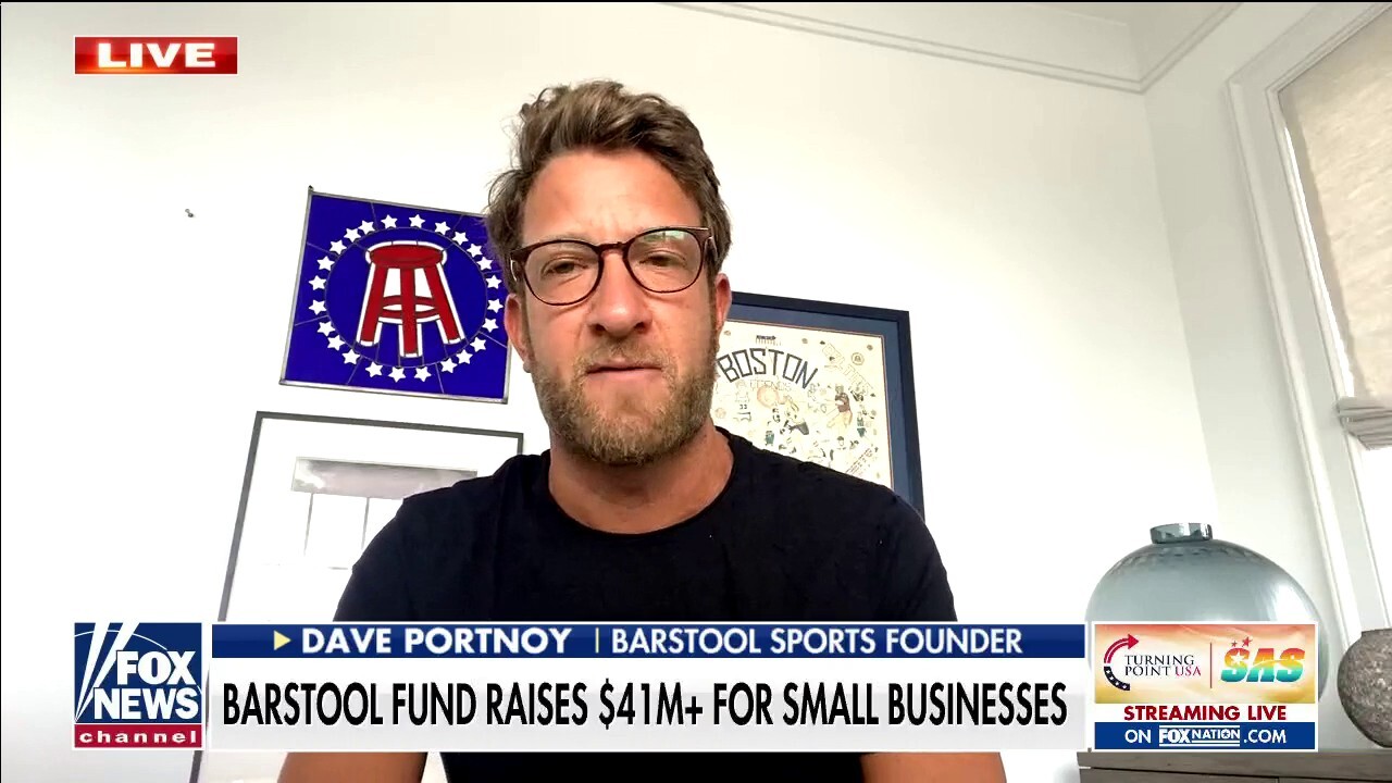 Barstool Fund giving boost to help small businesses recover from 'darkest times': Portnoy