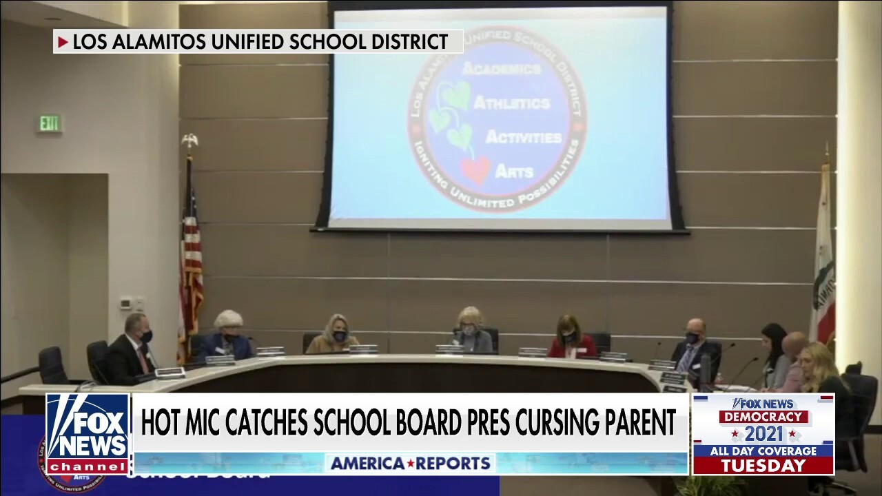 California school board member caught on hot mic saying ‘f--- you’ at parent