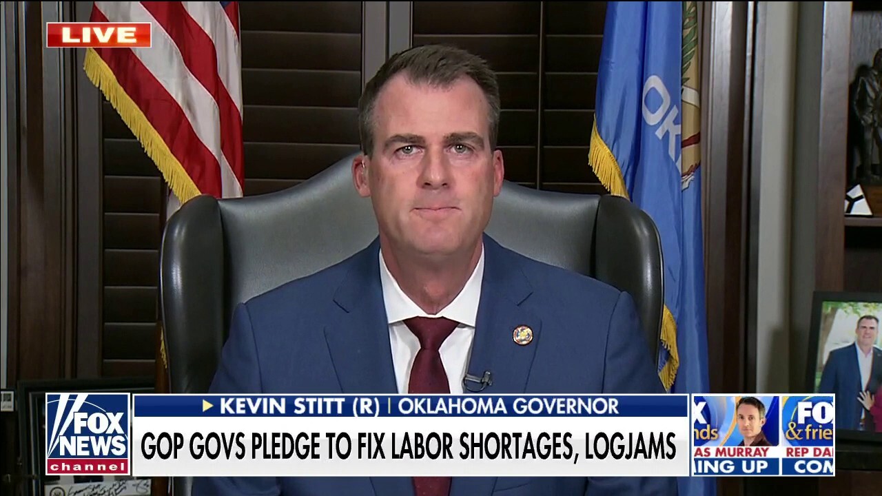 Oklahoma gov on supply chain crisis: ‘We have to deregulate, make sure the economy is rolling’