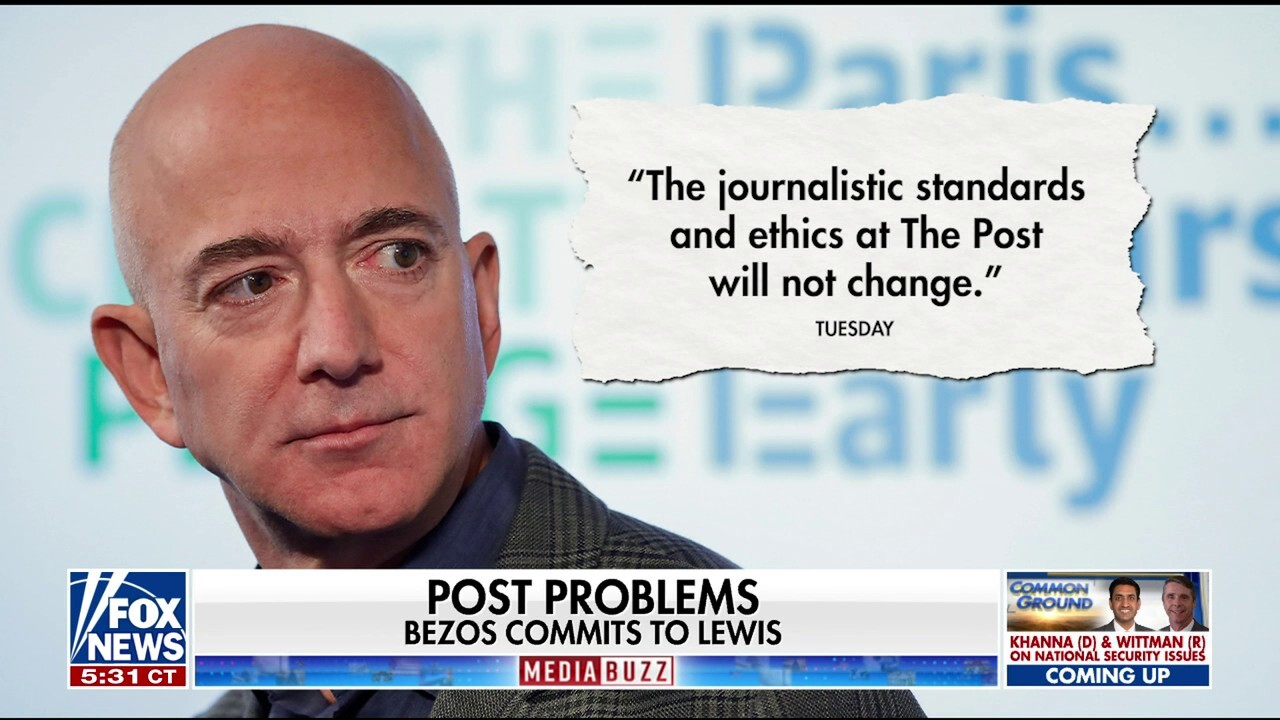 Bezos promises to change troubled Washington Post's business model