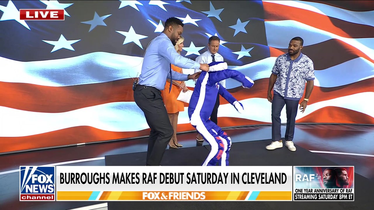 Olympic gold medalist Jordan Burroughs joins 'Fox & Friends' to discuss Real American Freestyle's one-year anniversary with Fox Nation and the opportunities the league provides for veteran athletes. 