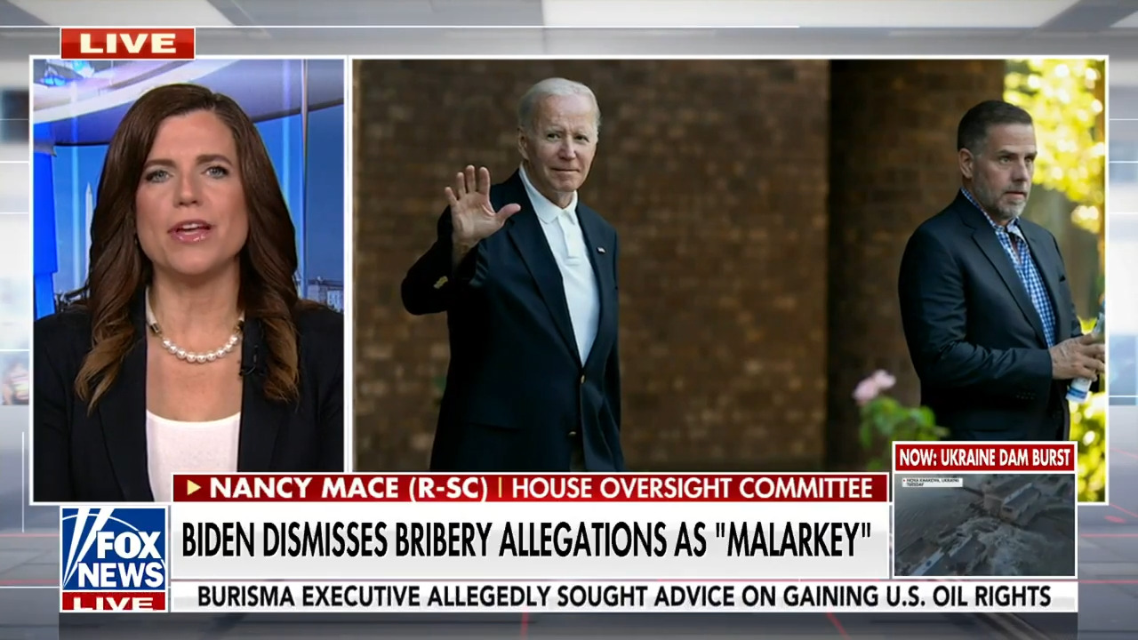 Nancy Mace: Biden bribery allegations are 'credible,' cannot be 'brushed off'
