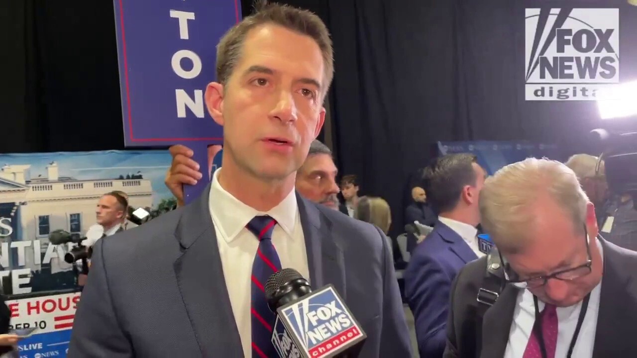 Senator Tom Cotton speaks to Fox News Digital