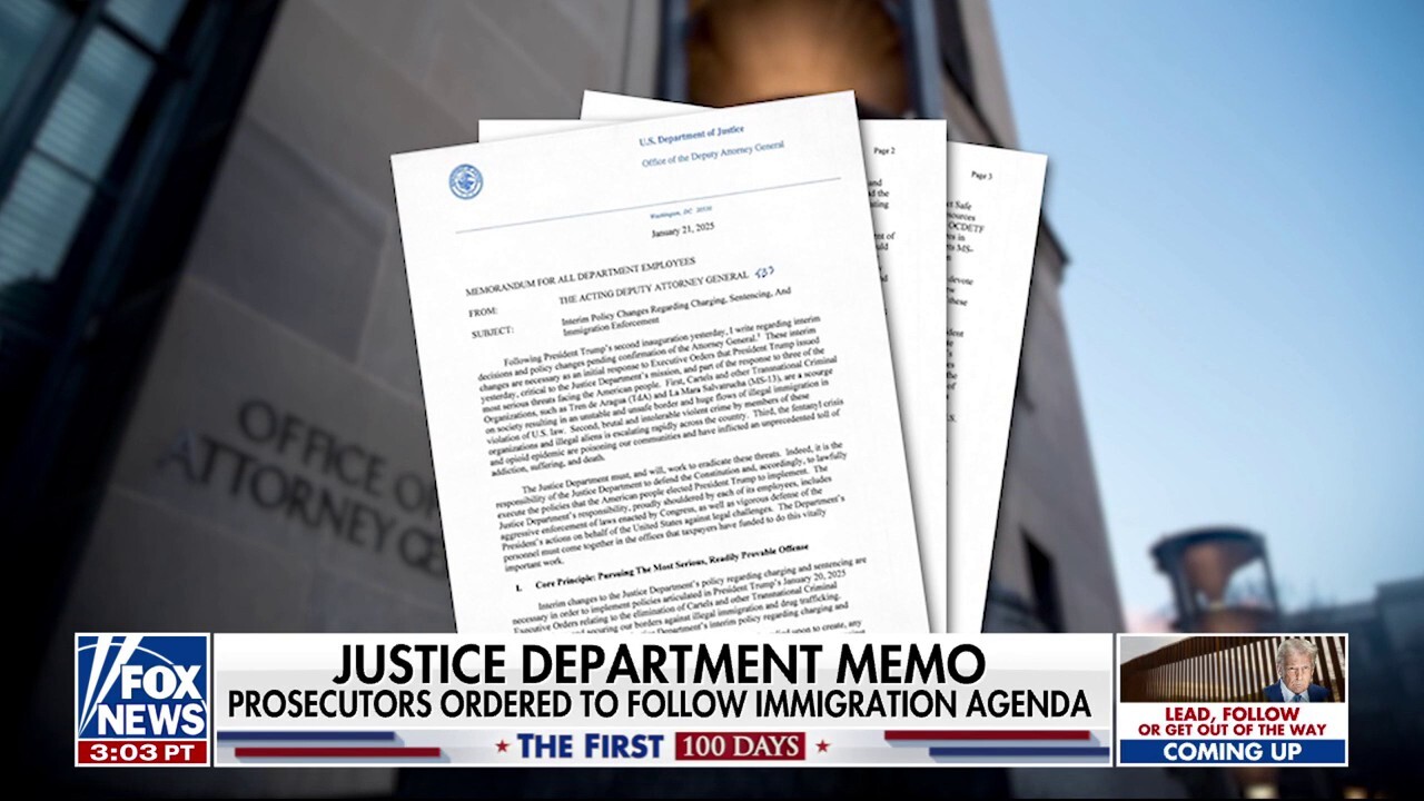  Prosecutors ordered to follow Trump admin's immigration agenda