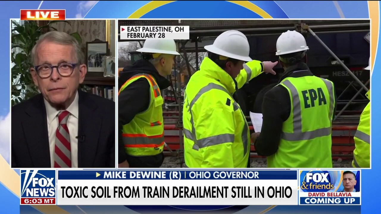 24,000 tons of toxic soil remains in Ohio from train derailment