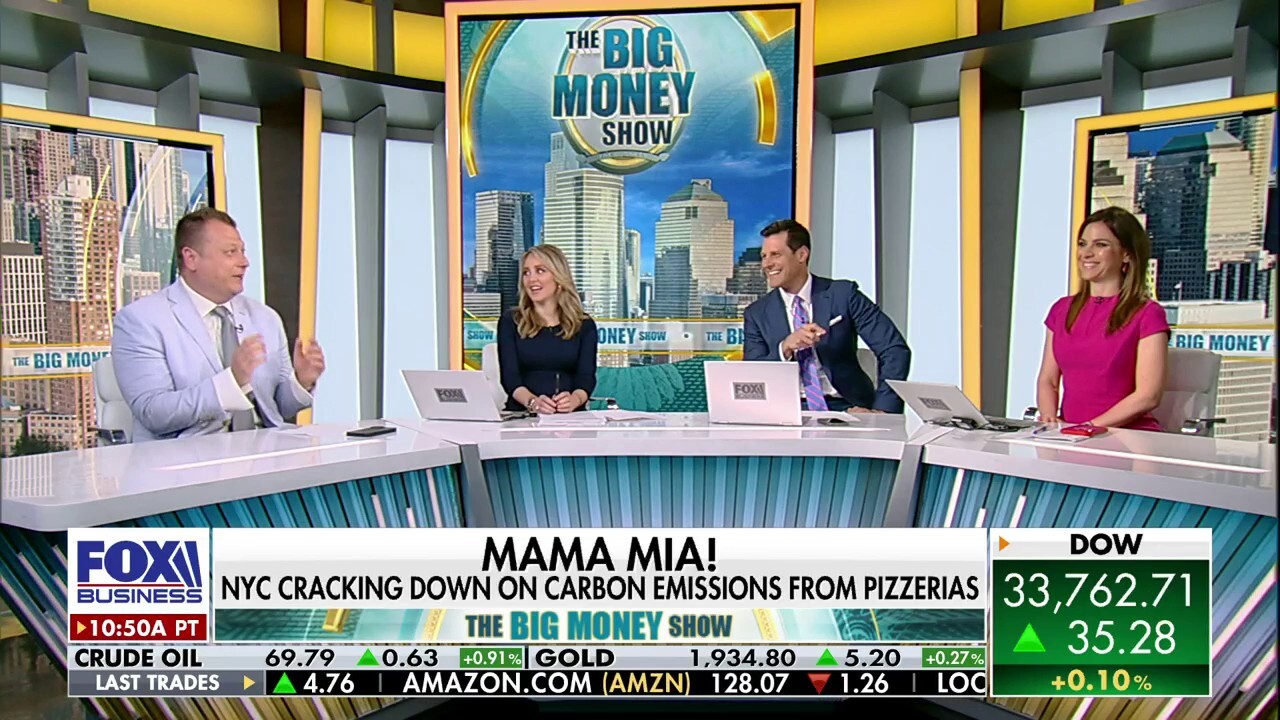 Jimmy Failla joins "The Big Money Show" to share his thoughts on New York City's proposed emissions rules which target eateries that use coal and wood-fired ovens