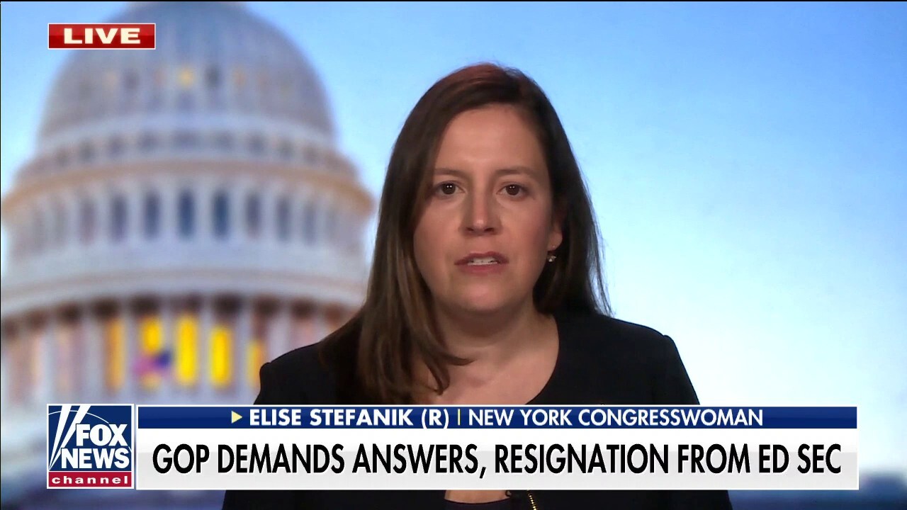 Elise Stefanik rips education secretary over alleged 'solicitation' of NSBA letter: This is a 'war on parents'