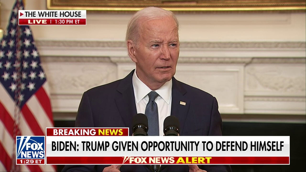 Biden on Trump conviction: 'He had every opportunity to defend himself'