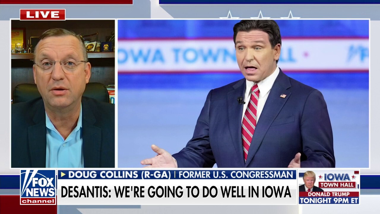 Doug Collins predicts Trump victory in Iowa ahead of 2024 caucuses 