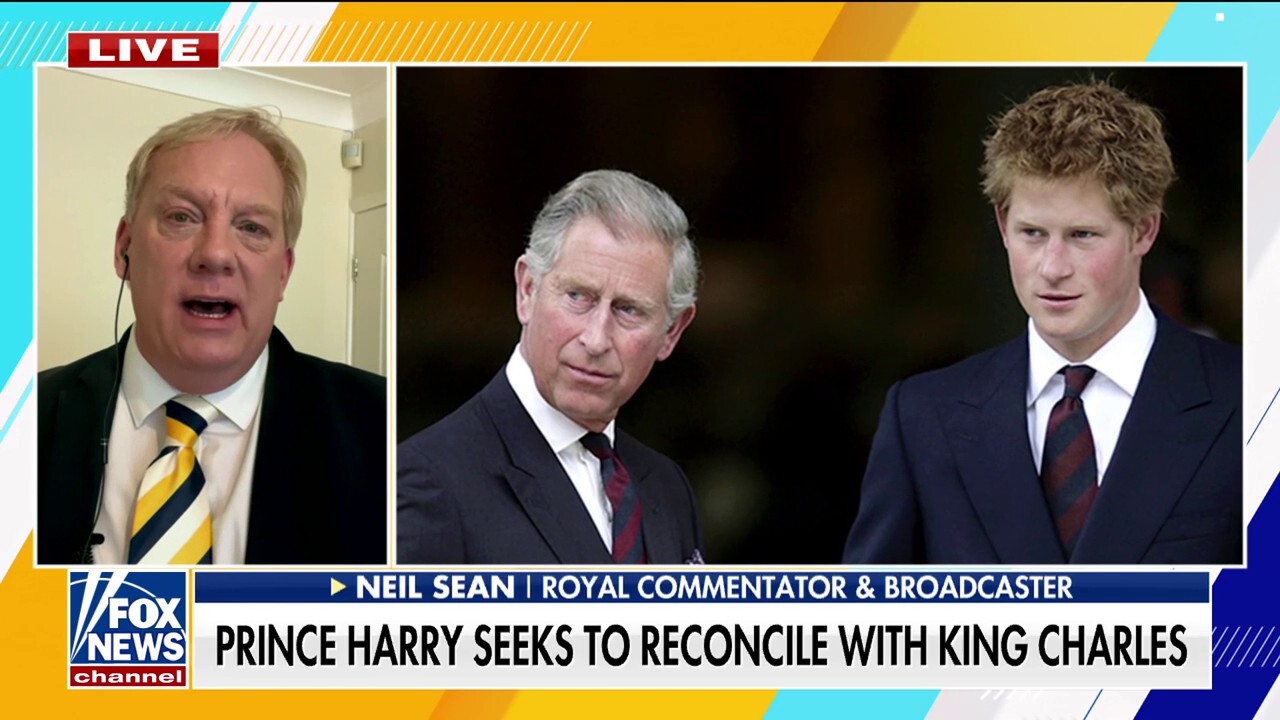 Prince Harry looking to reconcile with King Charles, royal family 