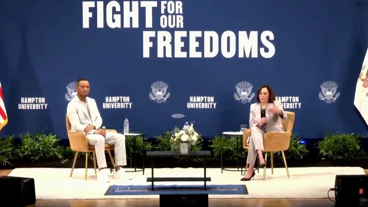 Kamala Harris says American society needs 'equal outcomes'