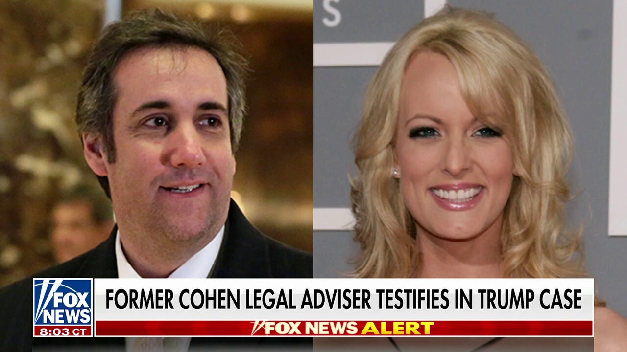 Former Cohen legal adviser testifies in Trump case