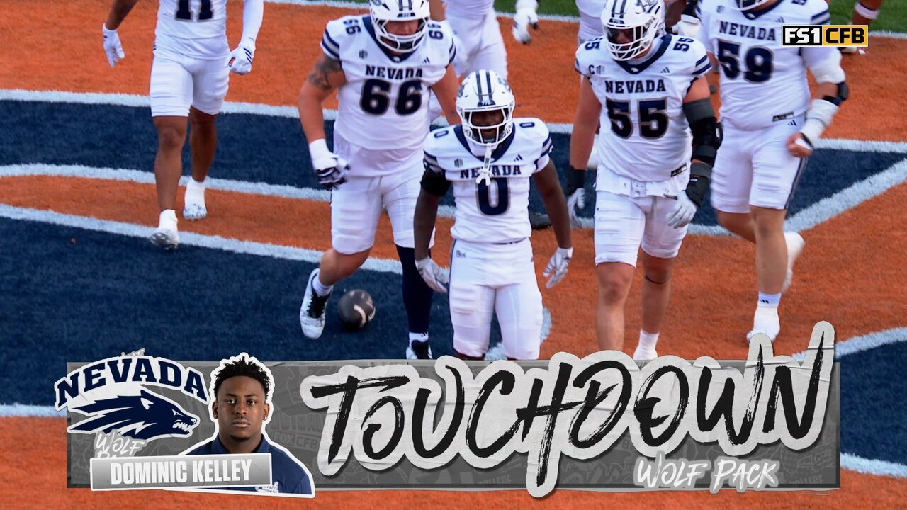 Carter Jones Connects with Dominic Kelly for 21-Yard TD, giving Nevada lead over UTEP