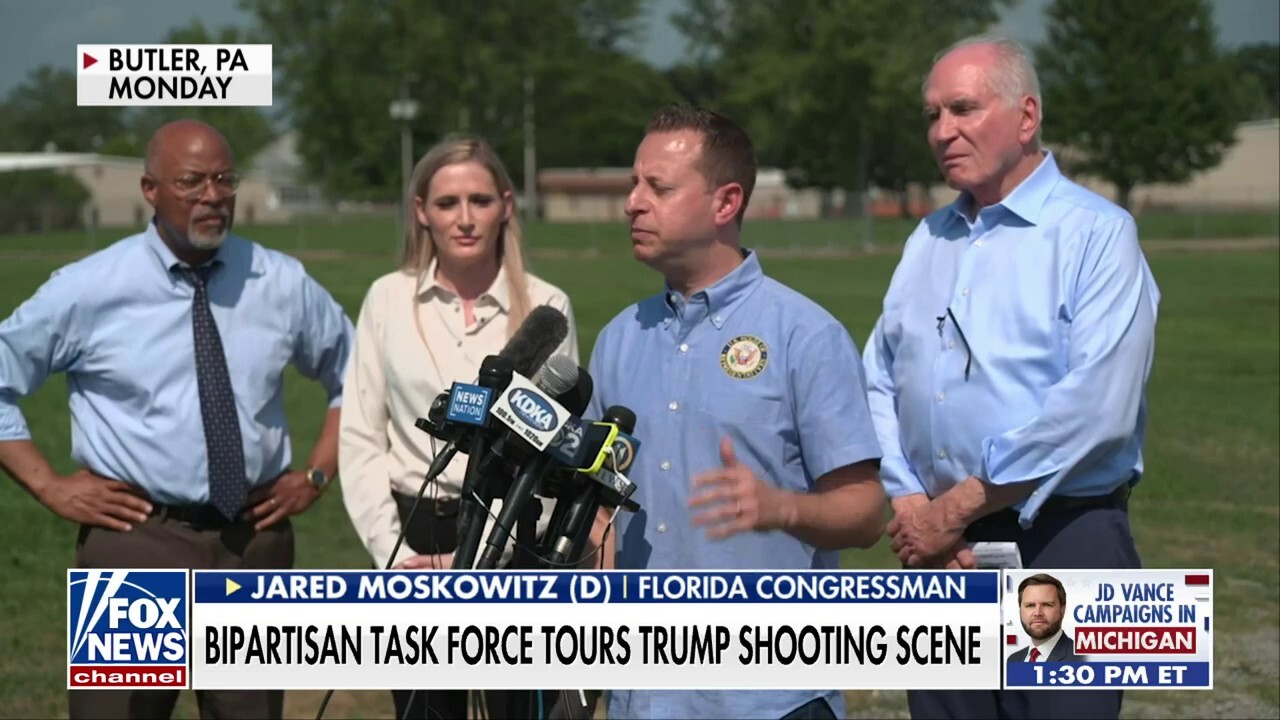 Bipartisan task force visits site of Trump assassination attempt