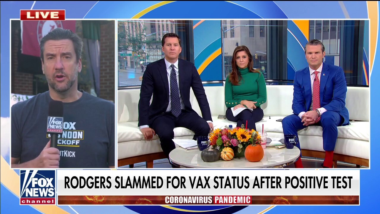 Clay Travis: Aaron Rodgers response to backlash over vaccine status a 'common perspective' among athletes 