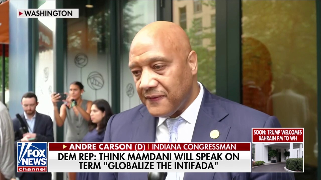 Andre Carson says Mamdani will have to address 'intifada' phrase