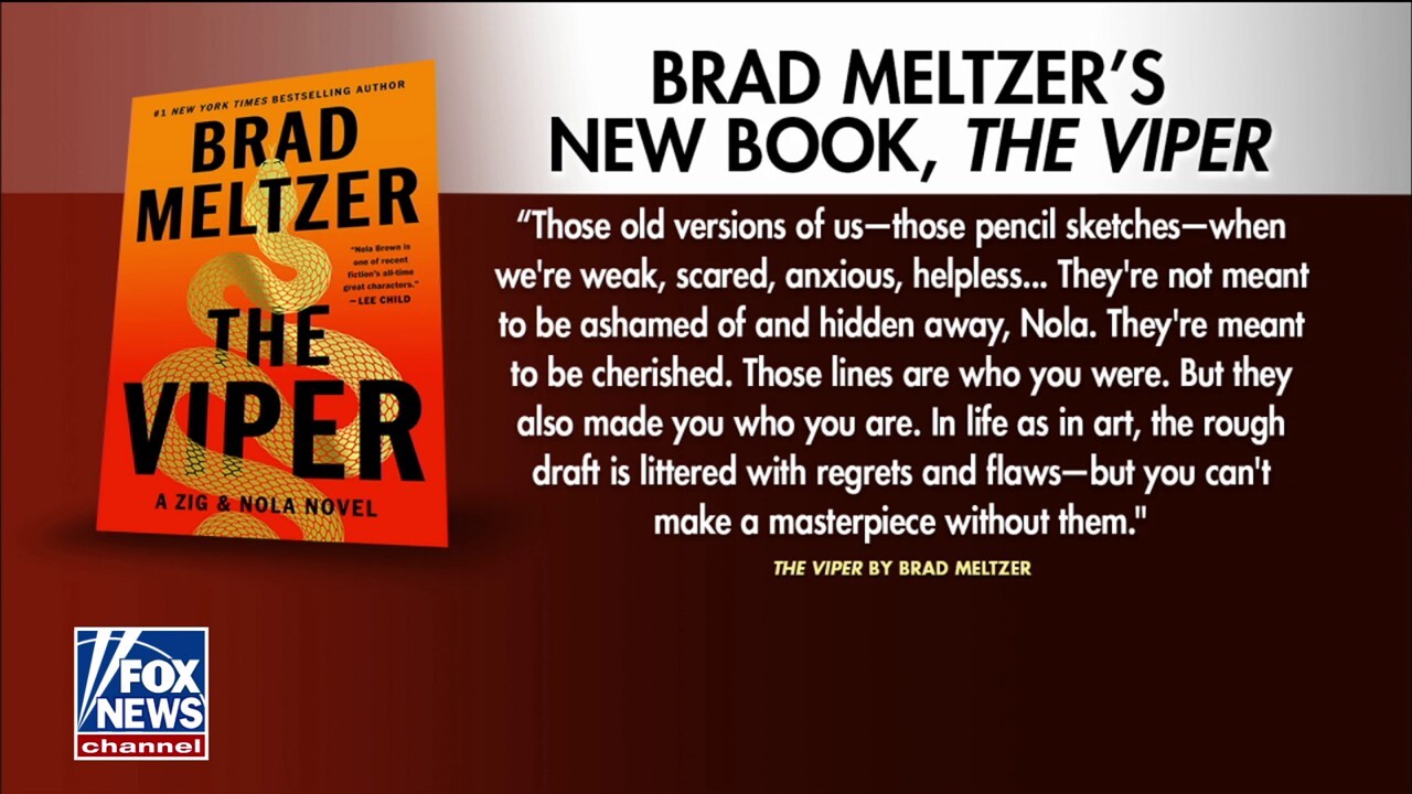 Author Brad Meltzer joins 'Fox & Friends' to discuss his new thriller novel 'The Viper', which highlights the mental health crisis among veterans. Meltzer also reacts to the viral 'Jack Ryan' clip on Venezuela ahead of Nicolás Maduro's capture.