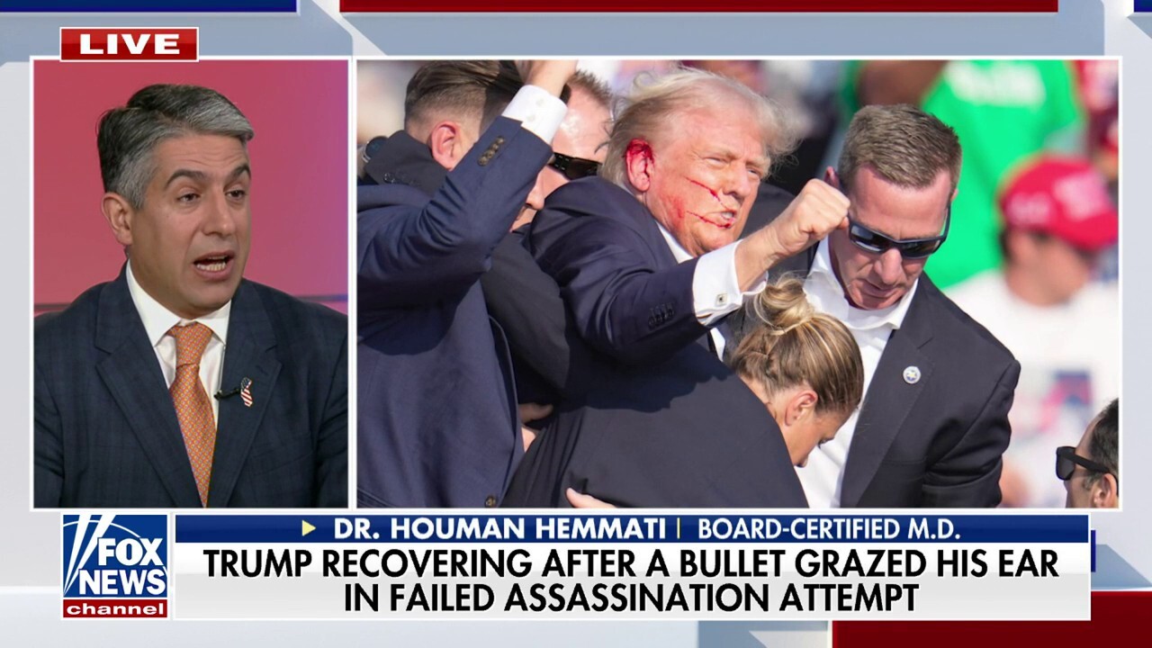 Trump 'narrowly avoided' facial nerve damage during assassination attempt, doctor warns