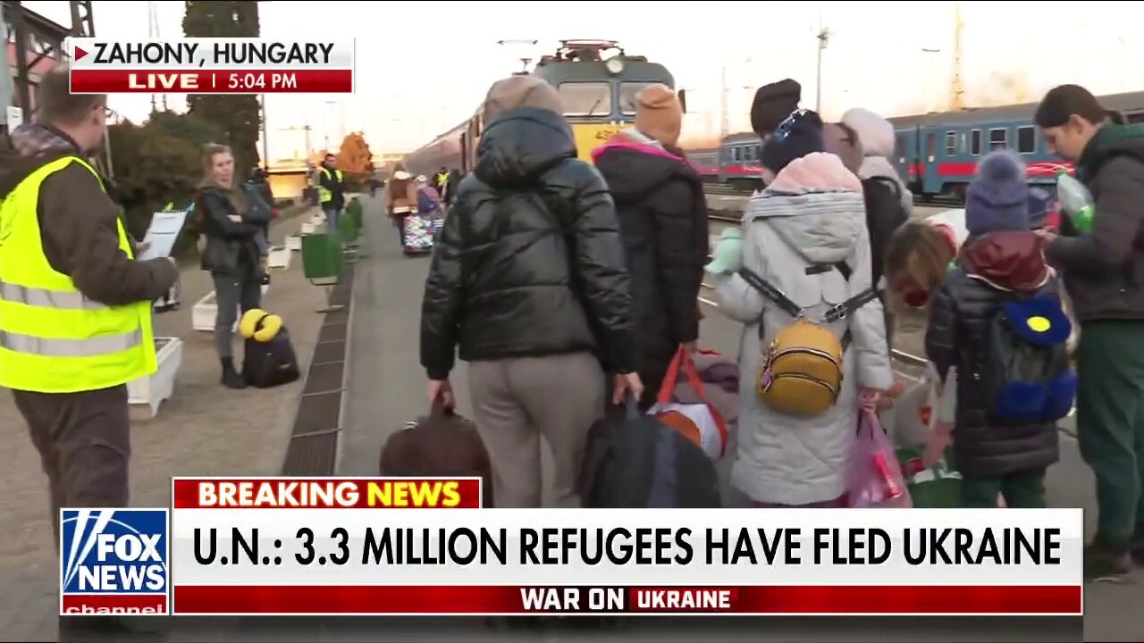 Ukraine by the numbers: Refugees top 3.3 million as war continues