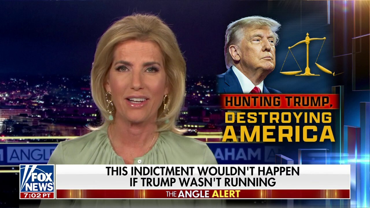 Laura Ingraham The Left Is Salivating For A Trump Mug Shot Fox News 