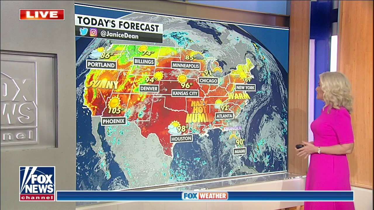 National weather forecast for August 24 Fox News Video