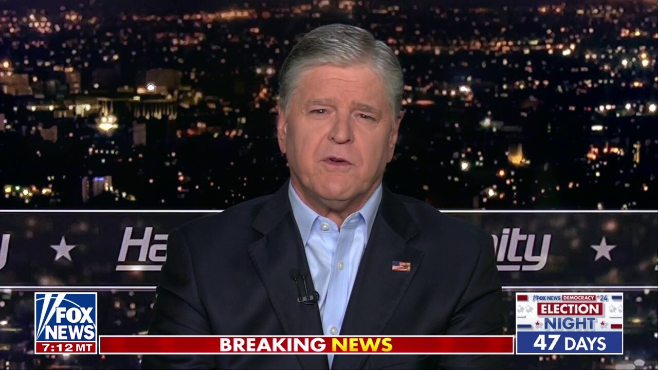 Sean Hannity: Alarm bells should be going off in the Harris campaign